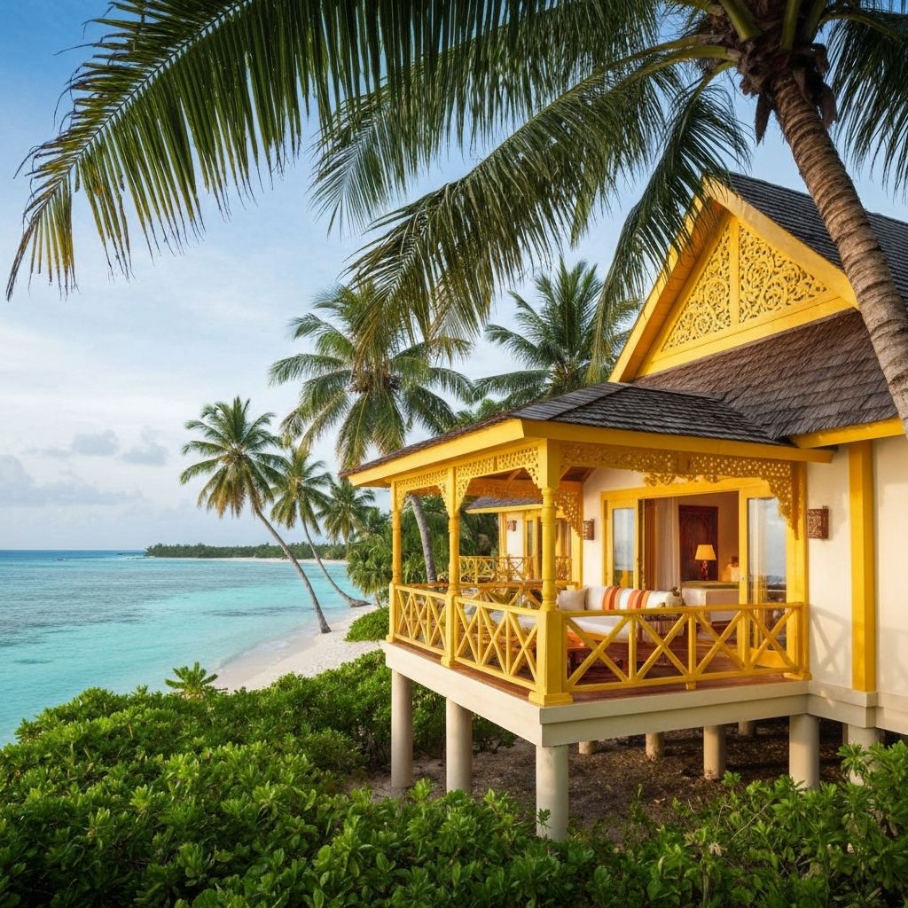 Курорт на Мальдивах