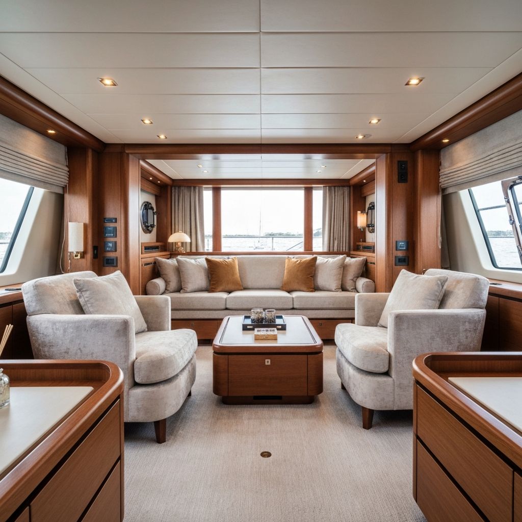 Интерьер яхты